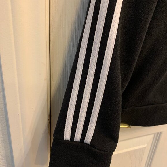 Adidas long Sleeve black sweater Mens size Medium - Picture 4 of 5